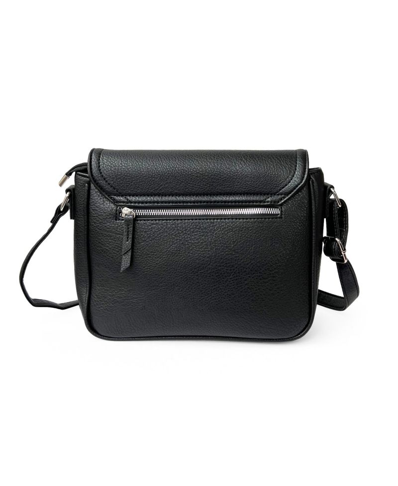 Ladies Crossbody Bag with Front Flap