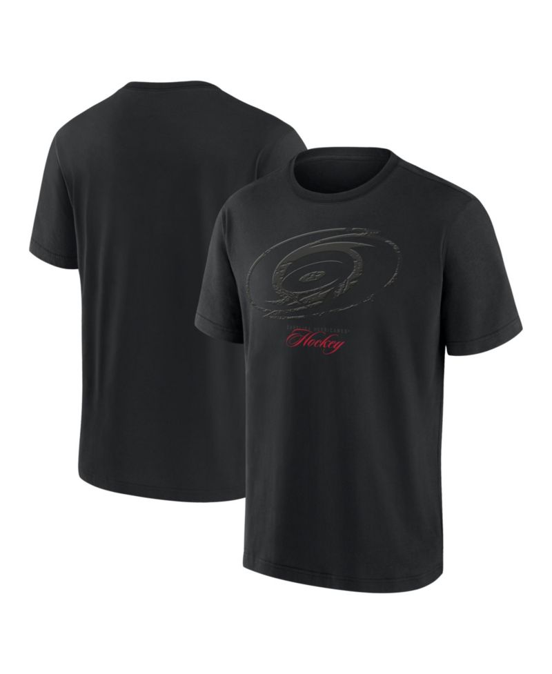 Men's Carolina Hurricanes Blackout Heavyweight T-Shirt