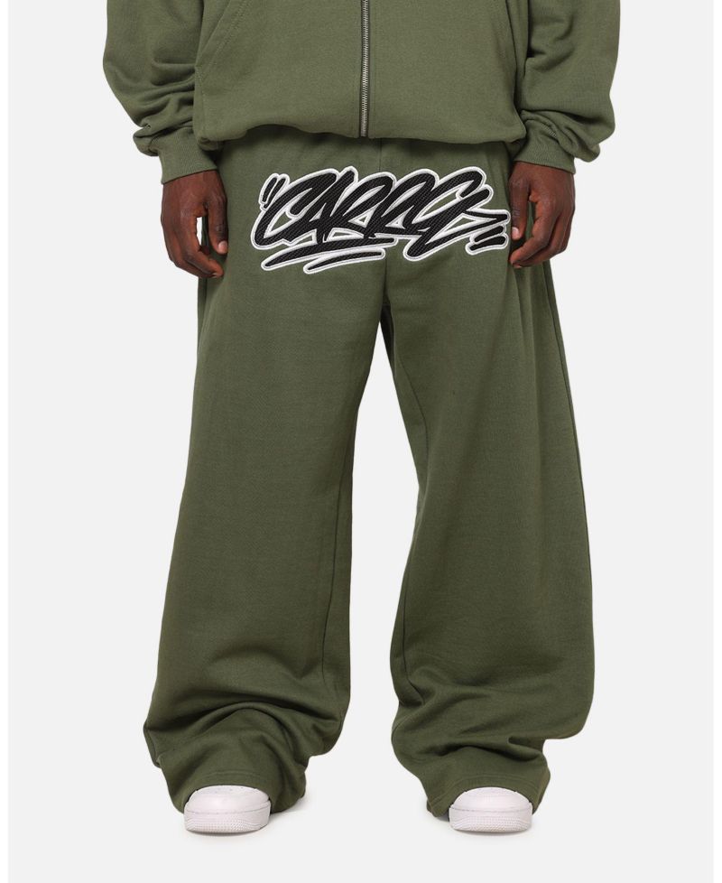 Men's Terrace Relaxed Fit Embroidered Logo Trackpants