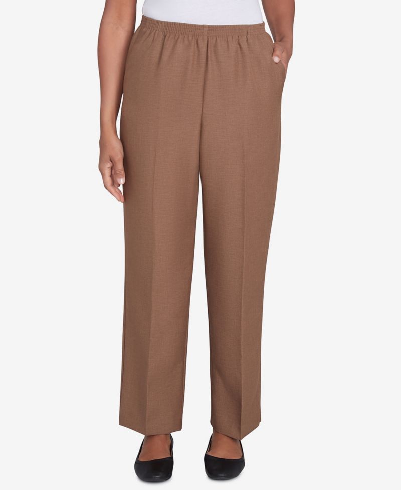 Women's Classic Textured Proportioned Medium Pant