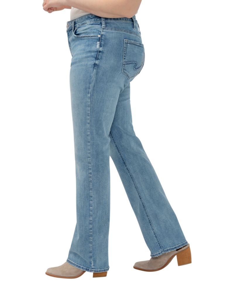 Plus Size Elyse Mid-Rise Bootcut Jeans