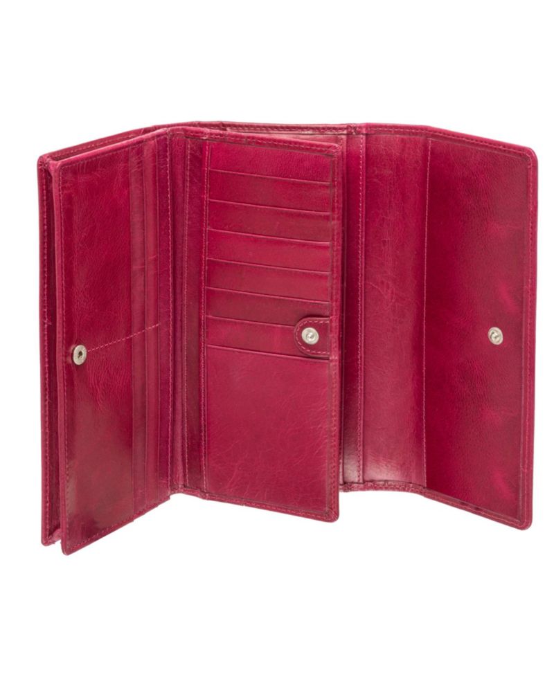 South Beach RFID Secure Quadruple Fold Wallet