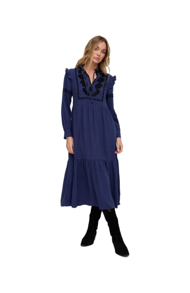 Women's Lulu Embroidered Maxi Dress