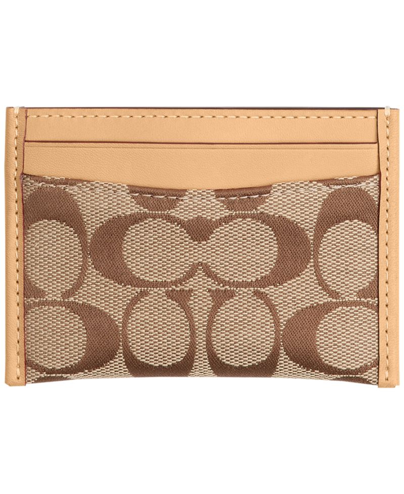 Essential Signature Jacquard Card Case