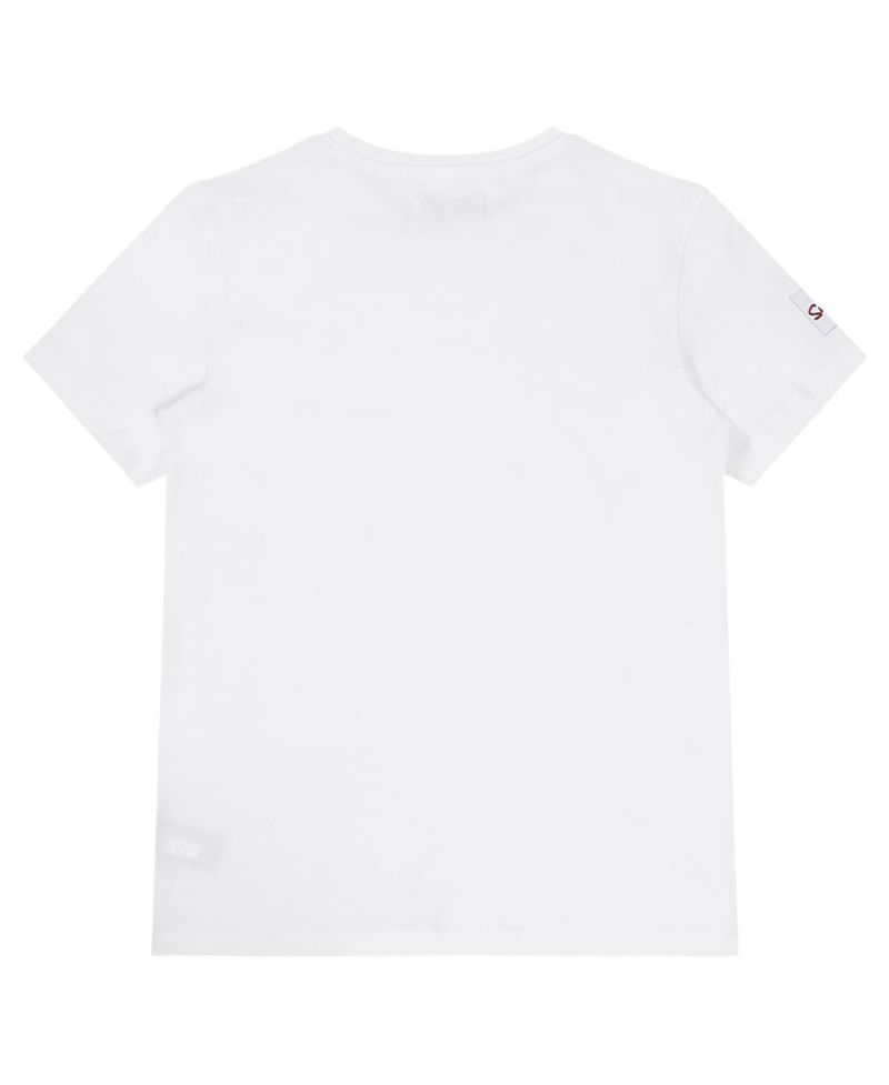Big Boys and Girls White The Simpsons School Doodles T-Shirt