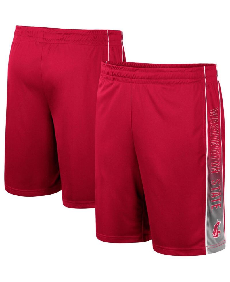 Men's Crimson Washington State Cougars Lazarus Shorts