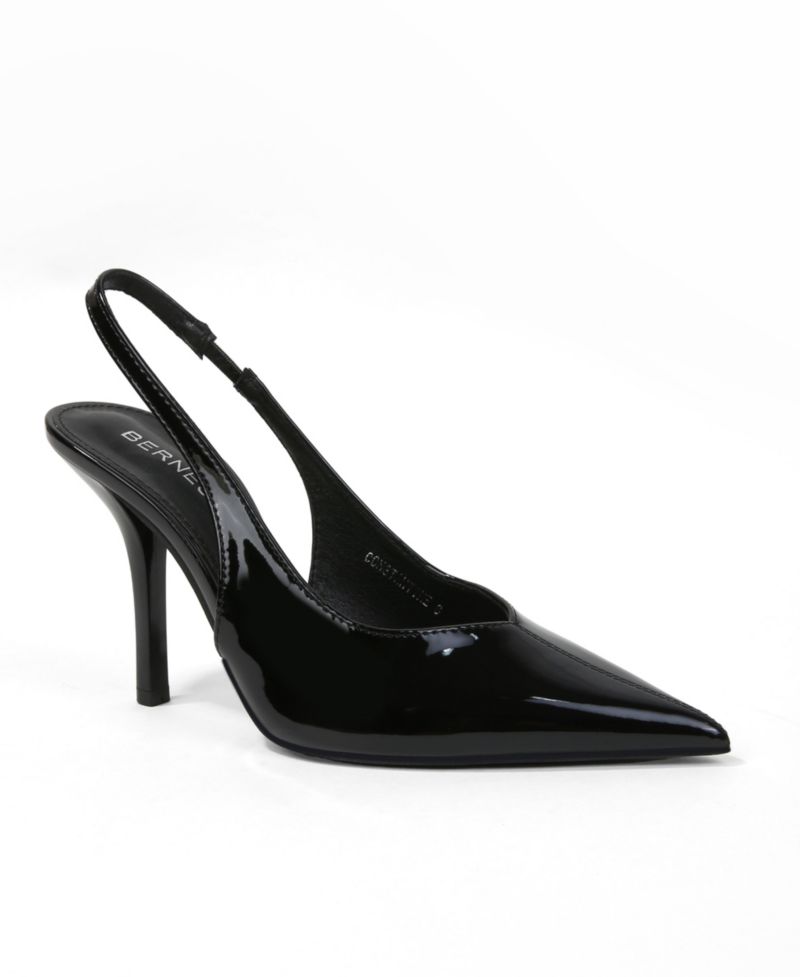 Women's Constantine Patent Pointed Toe Slingback Heels