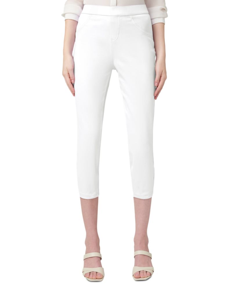 Women's Mid-Rise Pull-On Denim Capri Leggings
