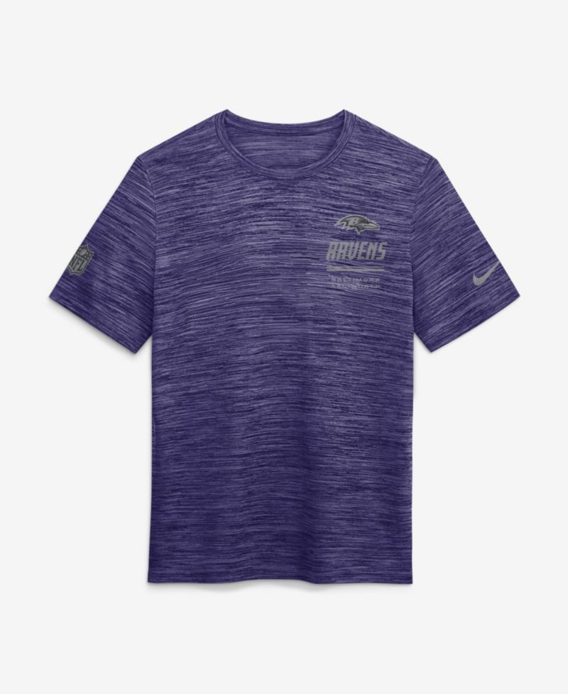Men's Baltimore Ravens Velocity Crewneck T-Shirt