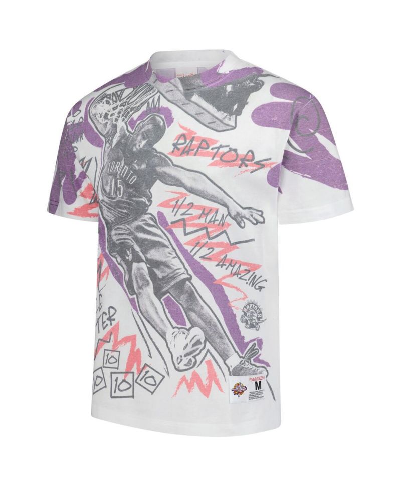 Men's Vince Carter White 2000 NBA All-Star Game Showstopper T-Shirt