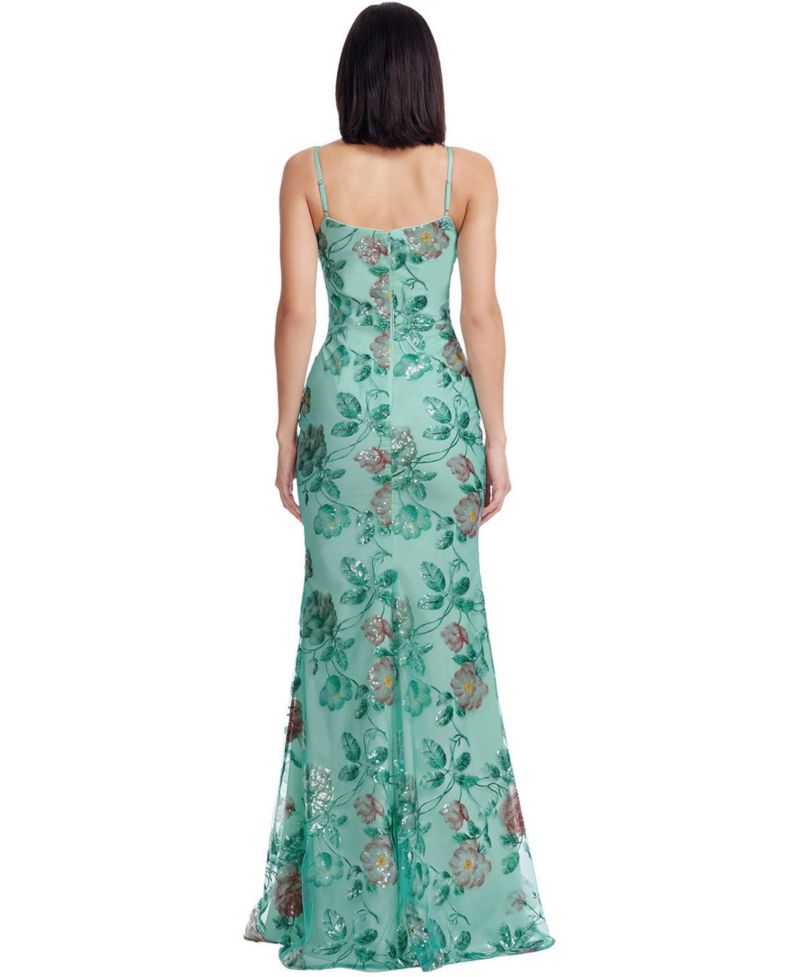 Women's Giovanna Floral Sequin Mermaid Gown