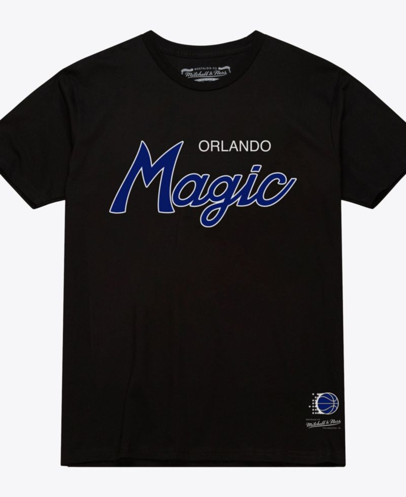 Men's Black Orlando Magic Wordmark T-Shirt