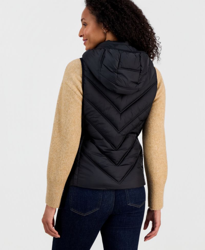 Women's Hooded Puffer Vest