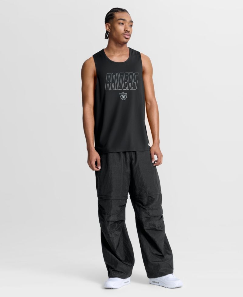 Men's Las Vegas Raiders Kickoff Miler Dri-FIT Sleeveless Tank Top