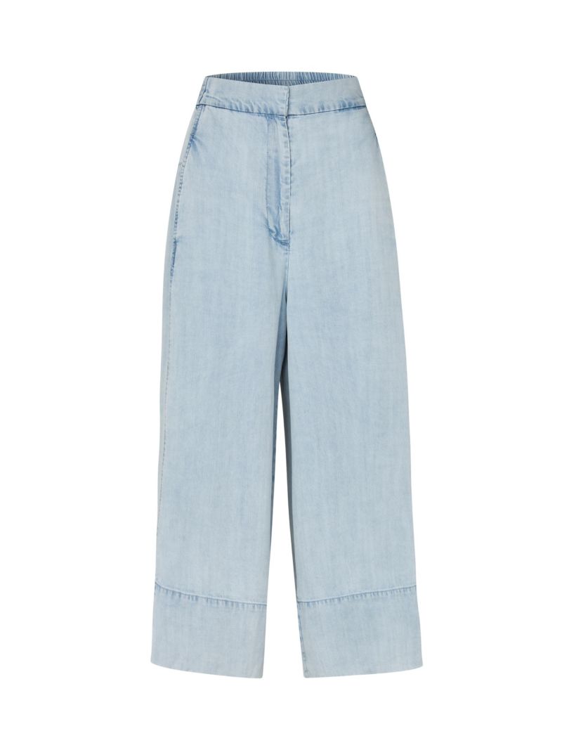 Women's Maportia Denim Wide-Leg Culotte Trouser