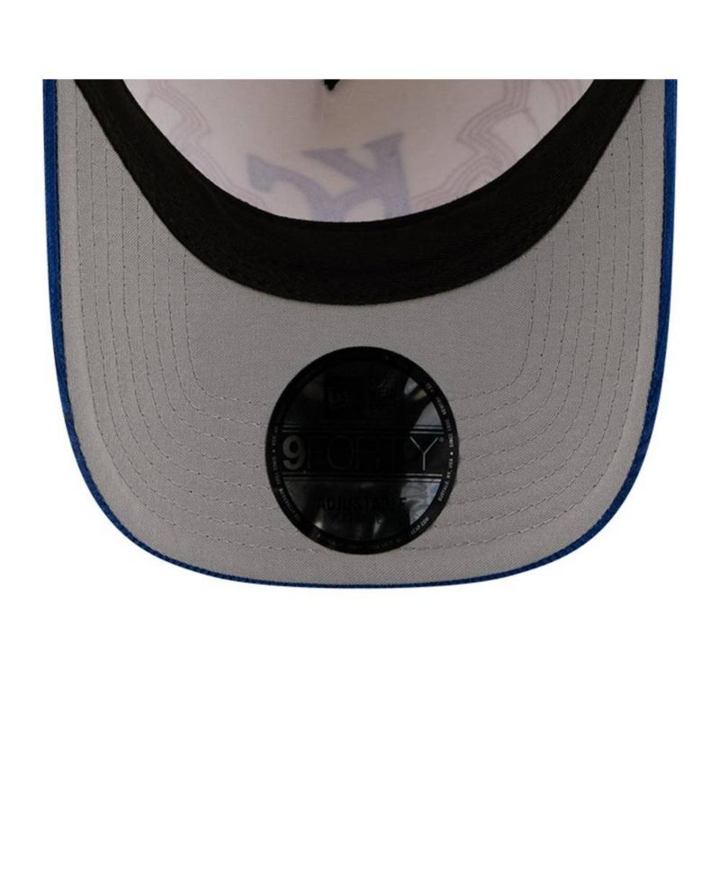 Men's Stone Kansas City Royals Western Stitch 9FORTY A-Frame Adjustable Hat