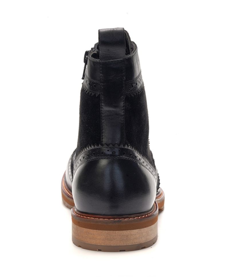 Men's Langston Wingtip Lace-Up Boots
