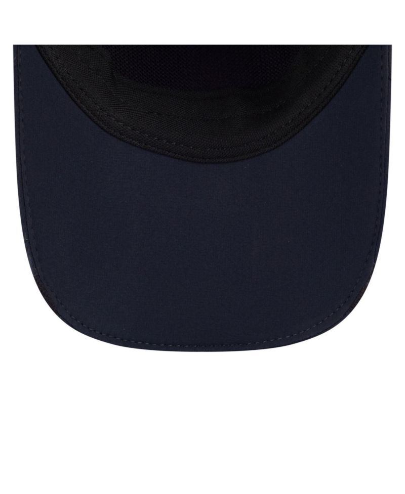 Men's Navy Houston Texans 2025 Sideline Runner Adjustable Hat