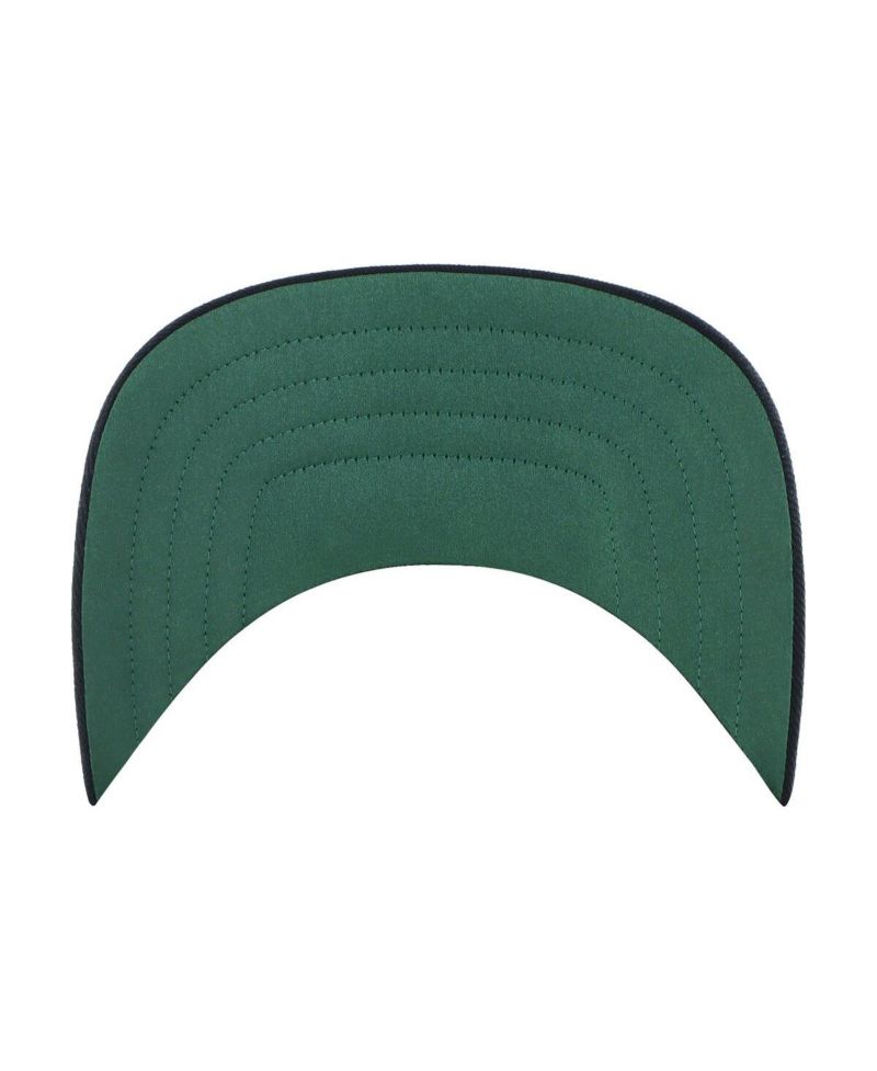 x Rawlings Men's Teal/Navy Seattle Mariners Pinstripe Hitch Adjustable Hat