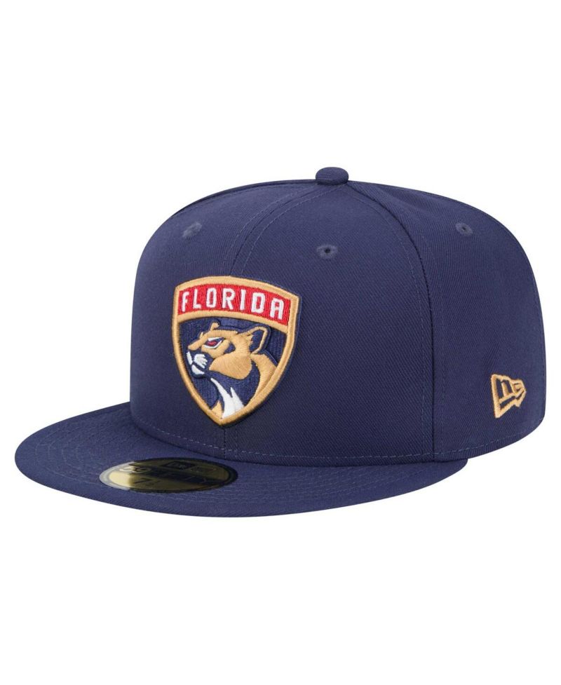 Men's Navy Florida Panthers Core 59FIFTY Fitted Hat