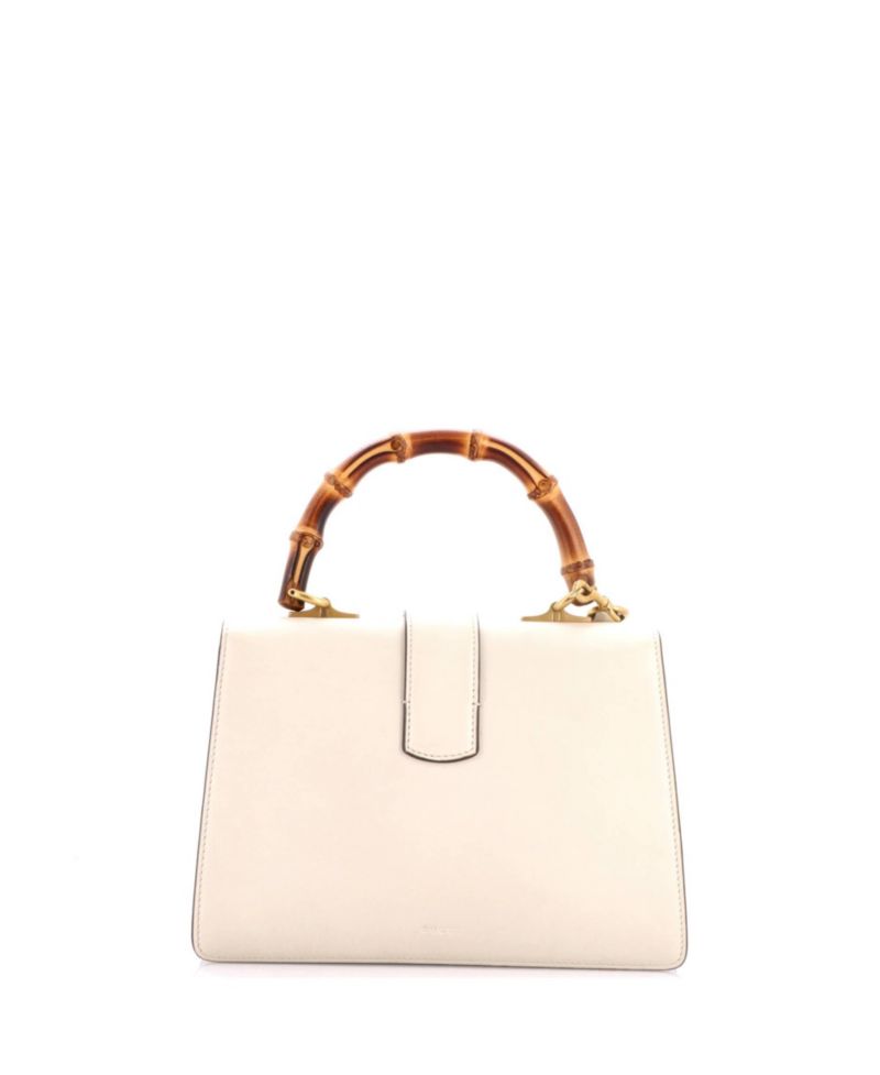Medium Dionysus Bamboo Top Handle Bag Colorblock Leather