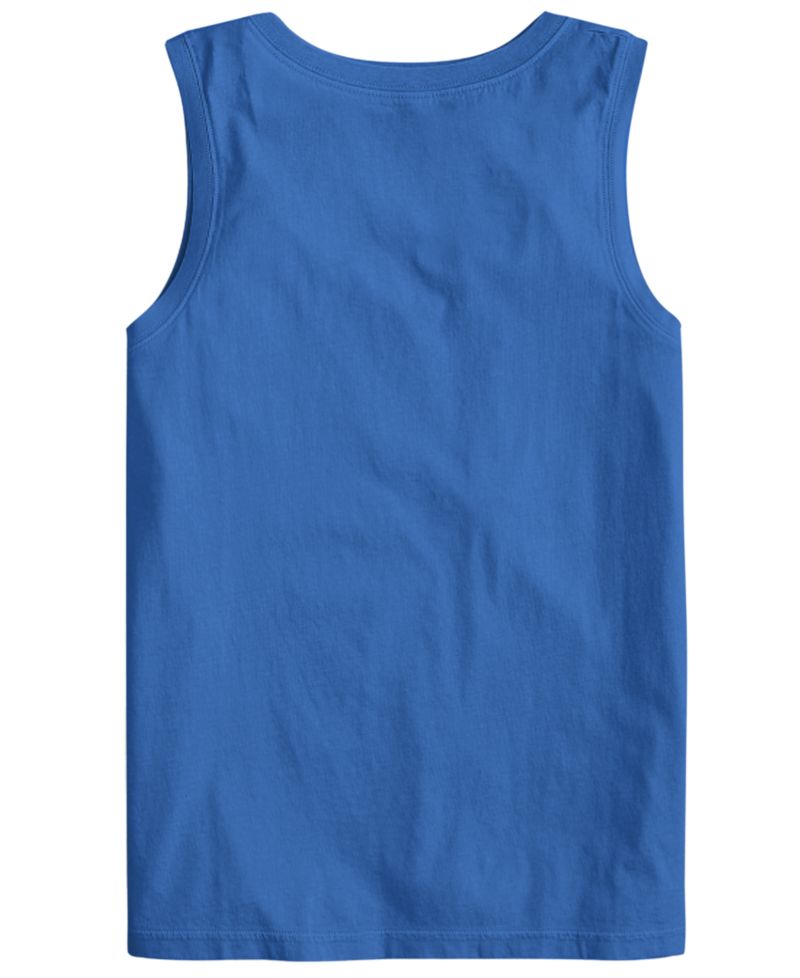 Men's Snoopy Peanuts Tropical Palm Tree Sleeveless Graphic T-Shirt