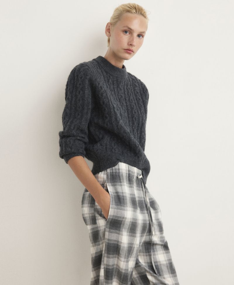 Women's Checked Flannel Pants