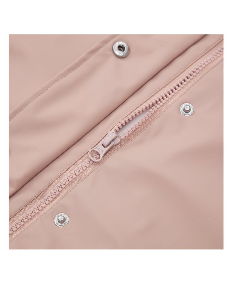 Women's Waterproof Rain Coat Rubberized Jacket