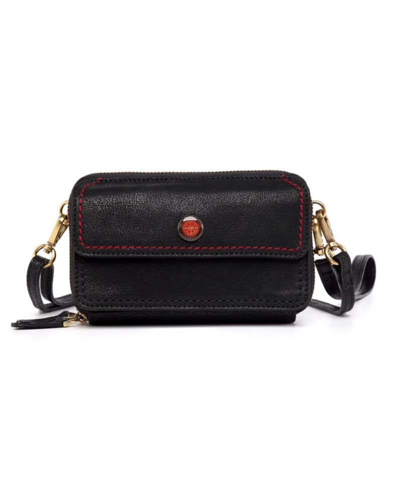 Northwood Mini Leather Crossbody Wallet