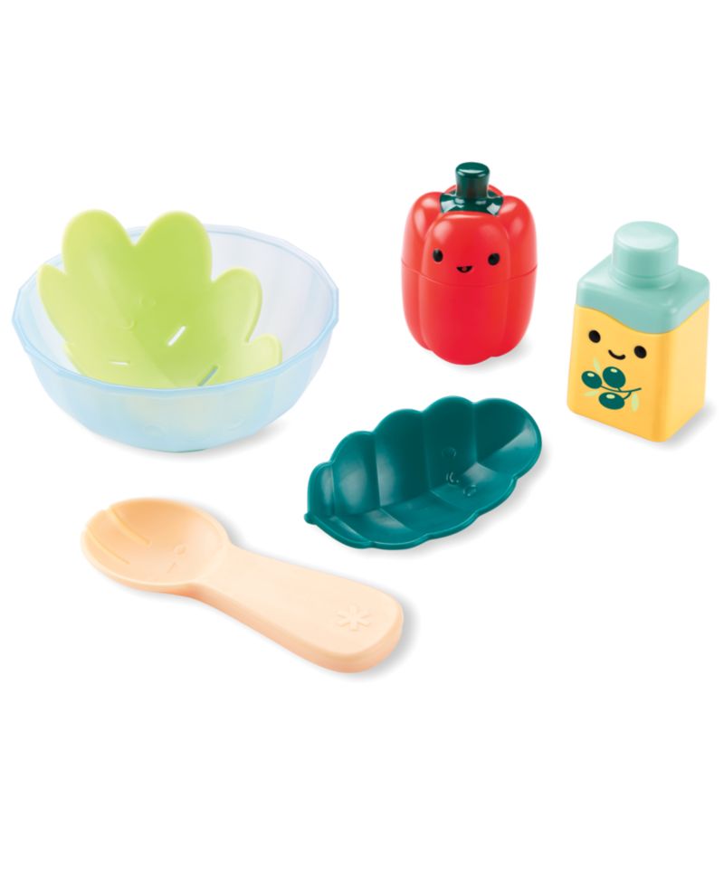 Baby Boys' and Baby Girls' Bathtime Tub Toy, 6-Piece Set
