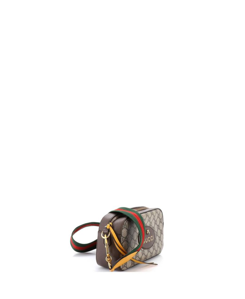 Neo Vintage Camera Messenger Bag GG Coated Canvas