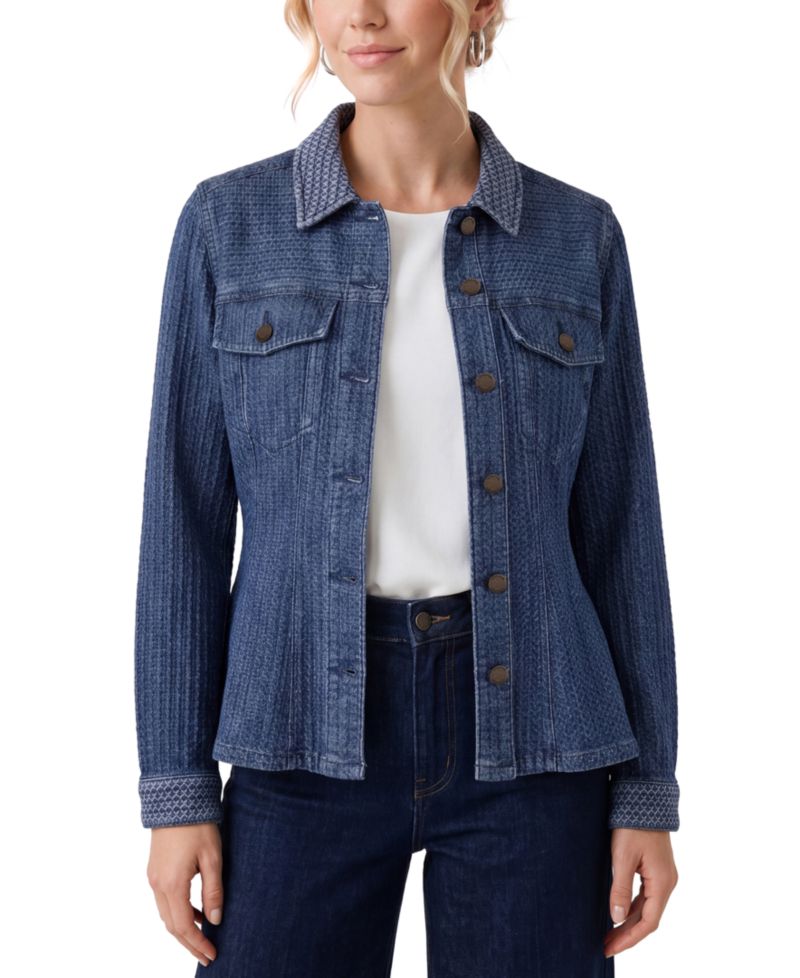Women's Fit & Flare Trucker Jacket