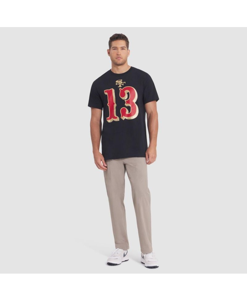 Men's Brock Purdy Black San Francisco 49ers 2025 Rivalries Collection Player Name & Number Jersey