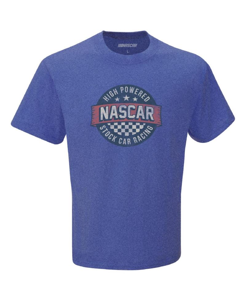 Men's Heather Royal NASCAR Lifestyle T-Shirt