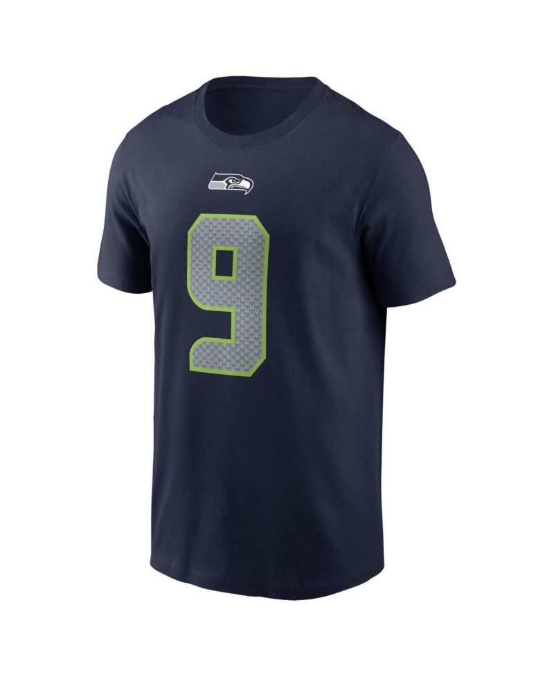 Men's Kenneth Walker III College Navy Seattle Seahawks Player Name & Number T-Shirt