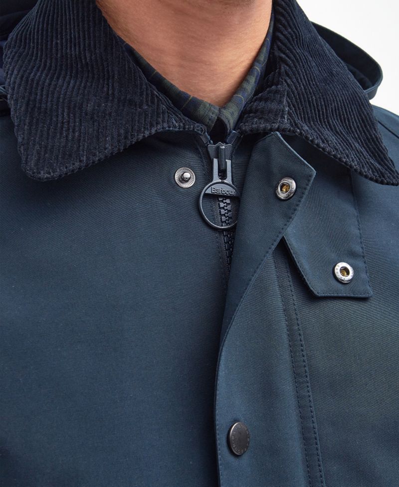 Men's Ashby Waterproof Hooded Wax Jacket