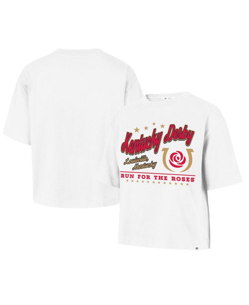 Women's White Kentucky Derby Reed City T-Shirt