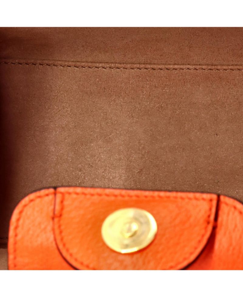 Mini Diana NM Bamboo Handle Tote Leather