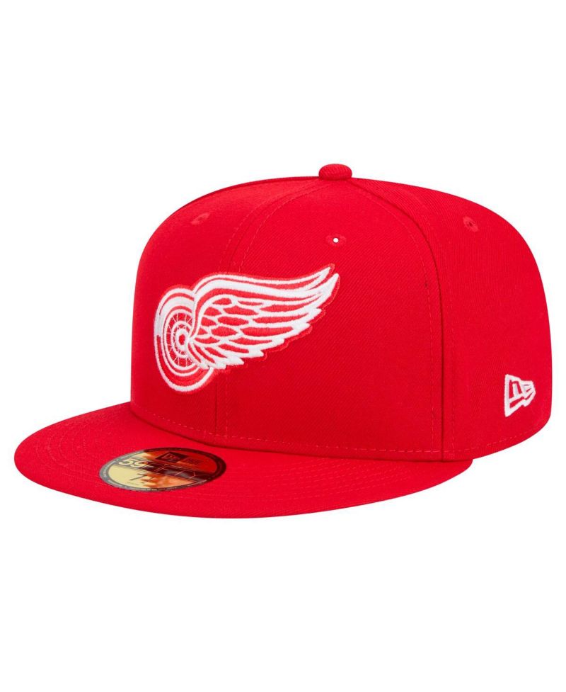 Men's Red Detroit Red Wings Core 59FIFTY Fitted Hat
