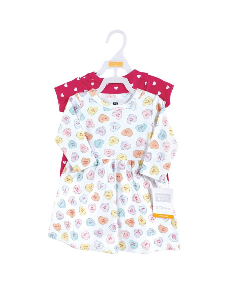 Baby Girls Hudson Cozy Stylish All-Season Dress 2Pk