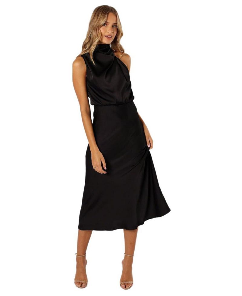Women's Anabelle Halter Neck Midi Dress