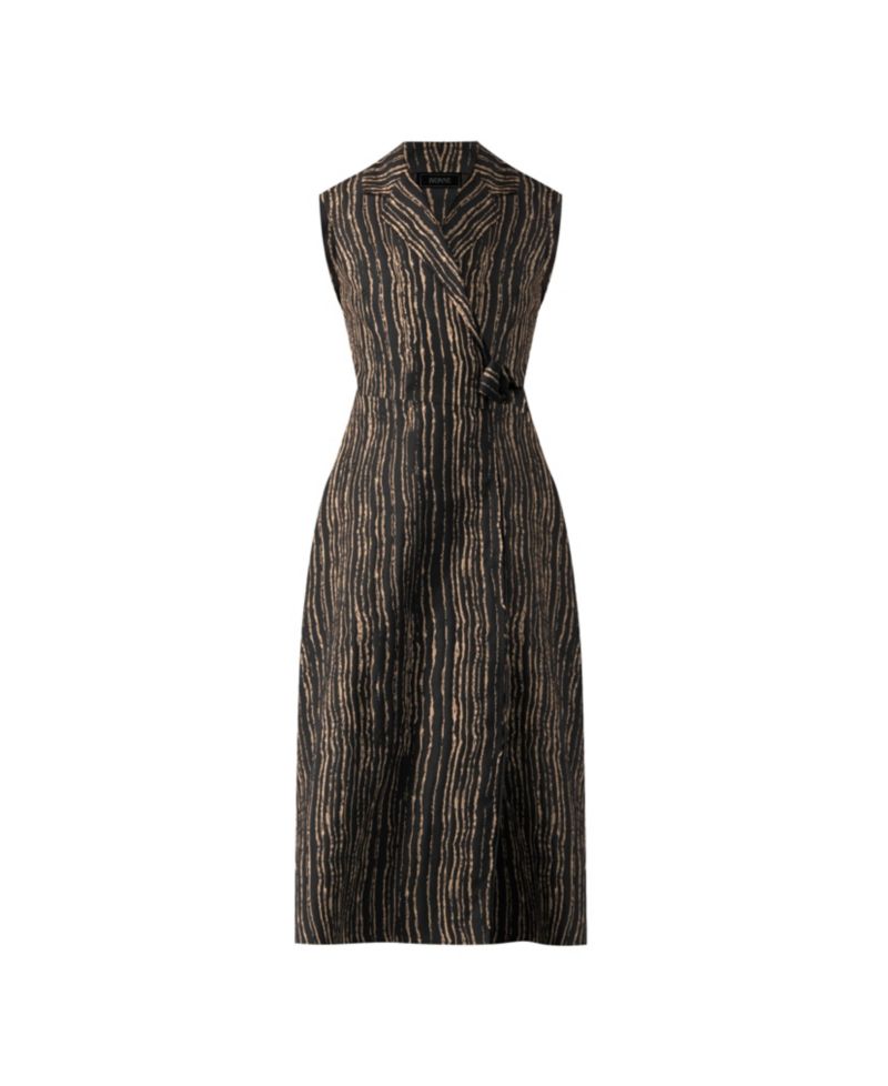 Women's Sleeveless Long Wrap Dress