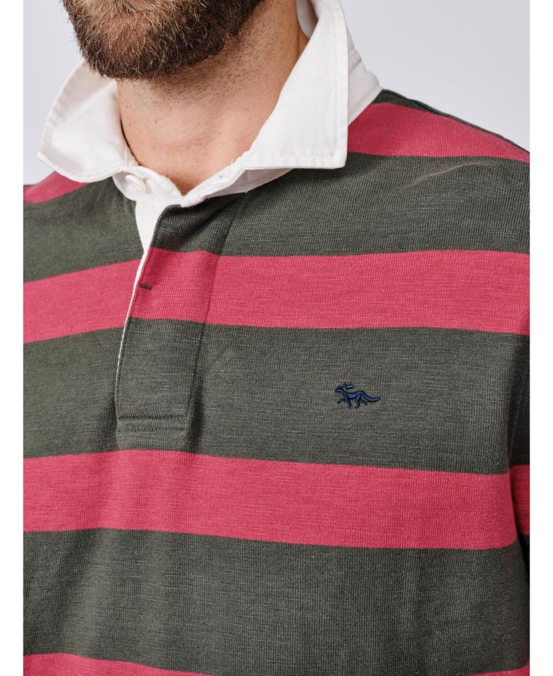 Men's Irnham Long Sleeve Collared Rugby Shirt