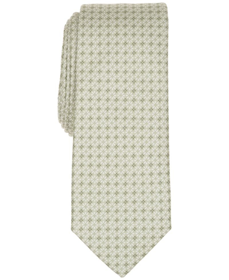 Men's Hulton Floral Pattern Slim Tie
