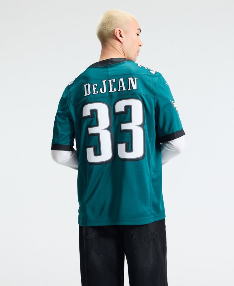 Men's Cooper DeJean Midnight Green Philadelphia Eagles Vapor F.U.S.E. Stitched Limited Jersey