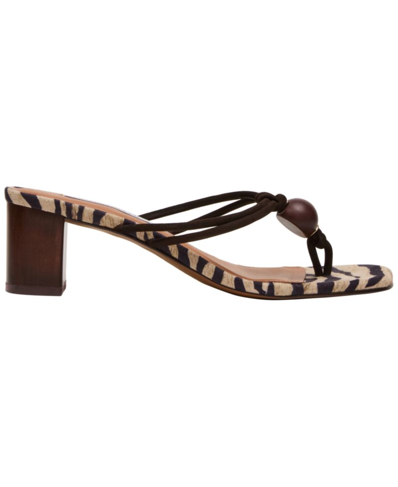 Women's Remedy Stone Block Heel Thong Dress Sandals