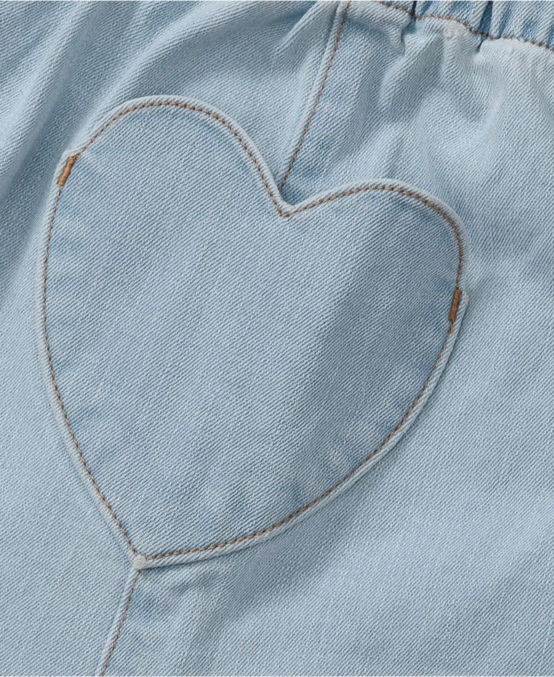 Little And Big Girls Denim Skirt