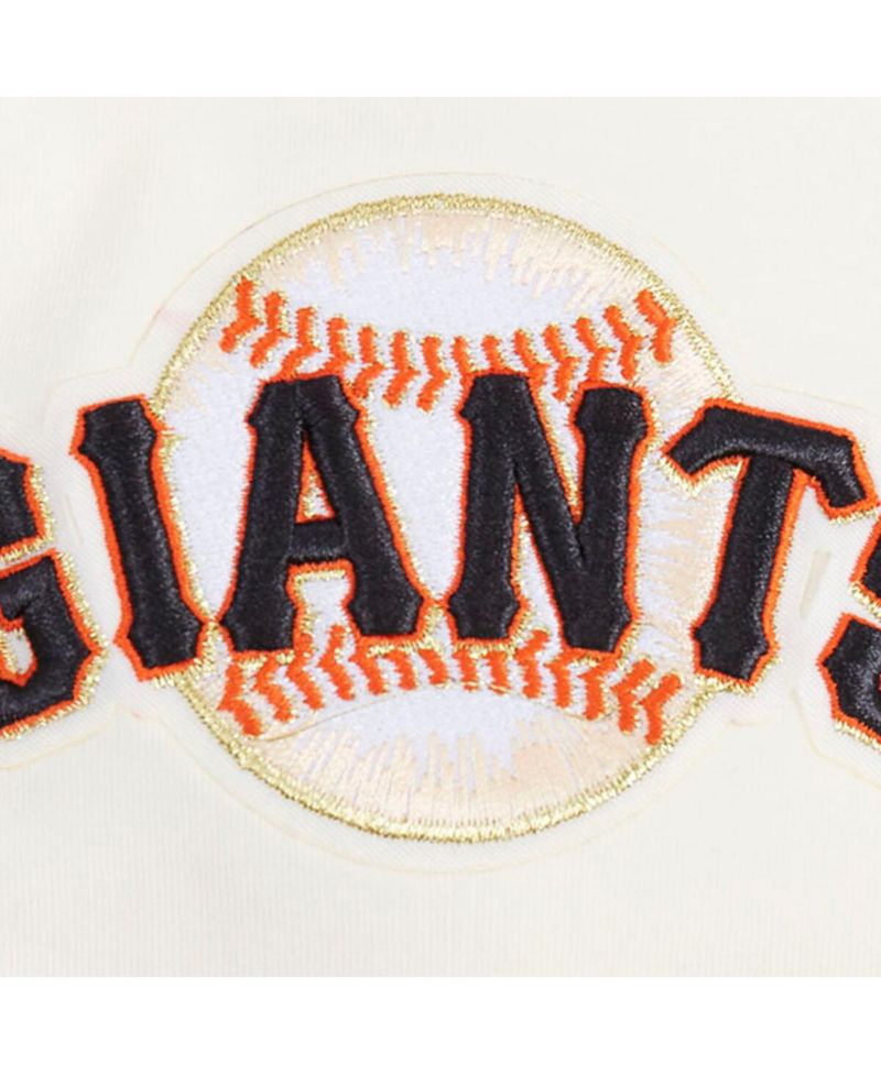 Men's Cream San Francisco Giants Club Member Badge T-Shirt