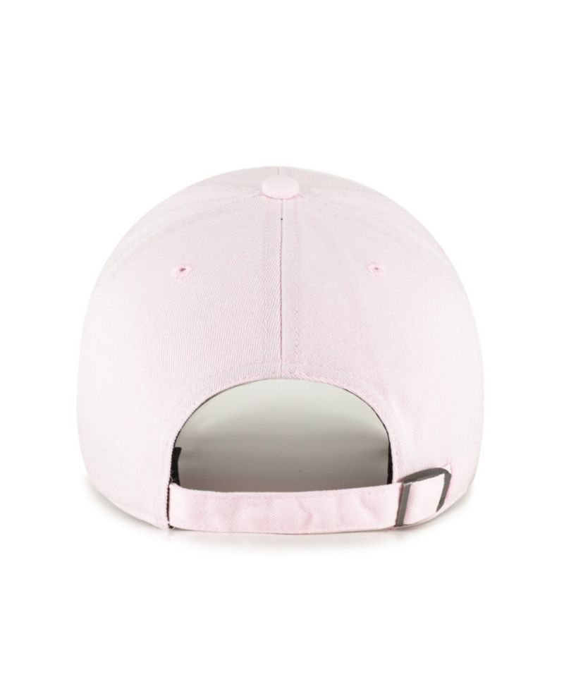Men's and Women's Light Pink New York Mets Pastel Clean Up Adjustable Hat