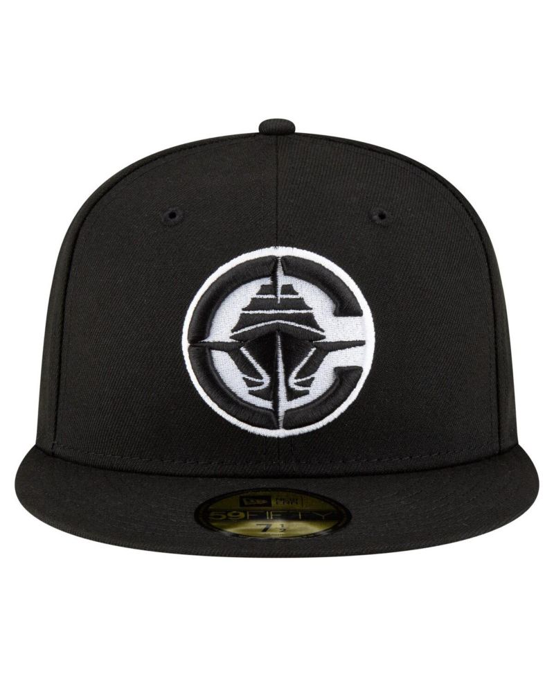 Men's Black LA Clippers 59FIFTY Fitted Hat